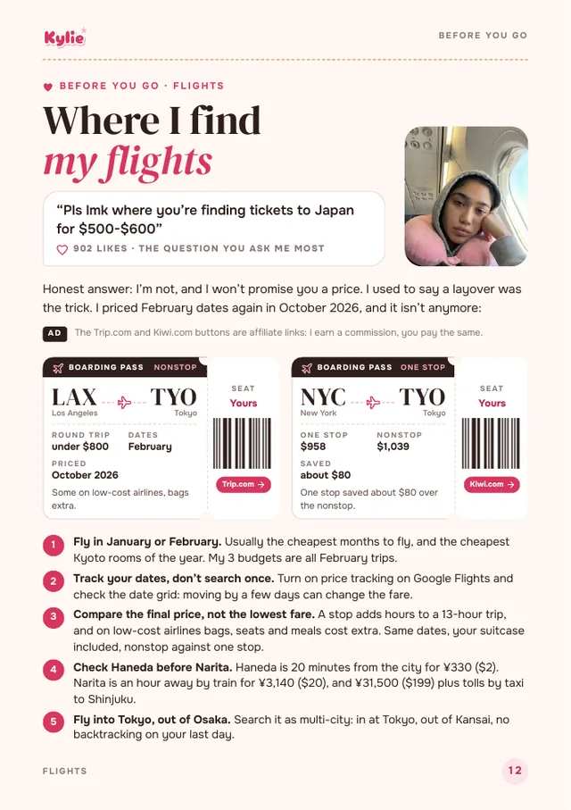 The page of the guide that answers it